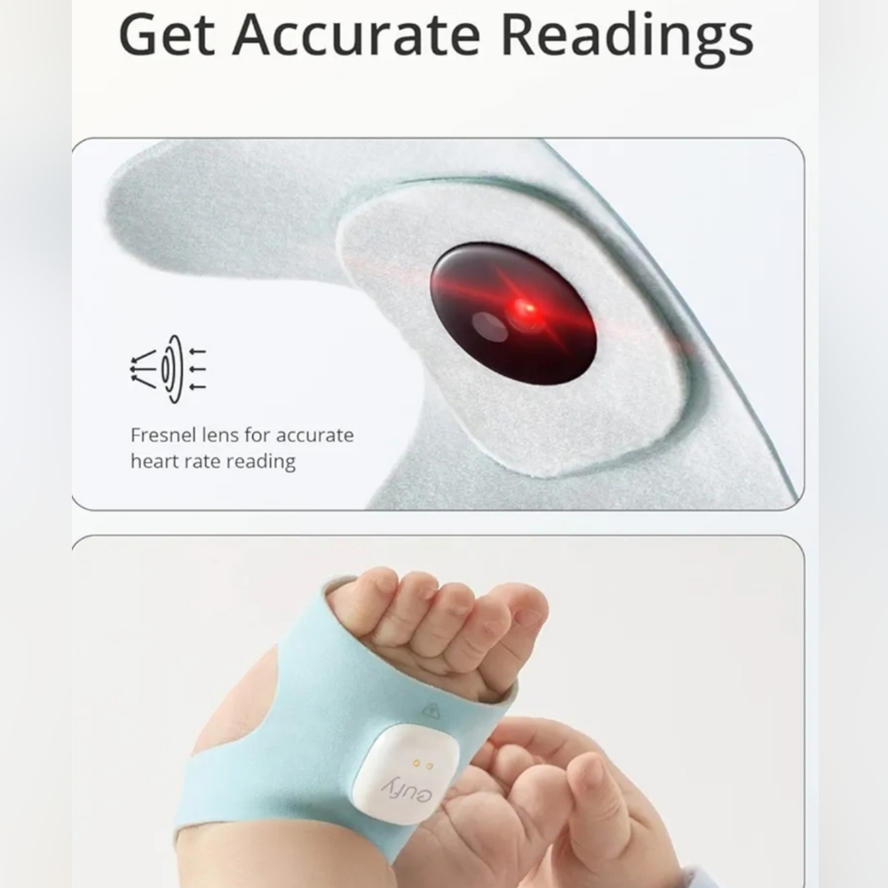 Almost New, Must have this Eufy baby smart monitoring sock